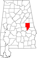 Tuscaloosa map