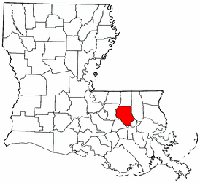 Livingston Parish map