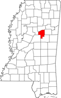 Choctaw map