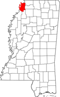 Tunica map
