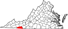 Grayson County map