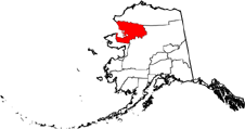 Northwest Arctic Borough map