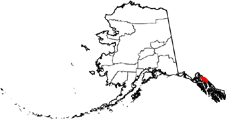 Juneau Borough map