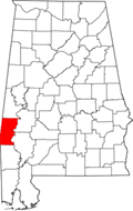Choctaw map