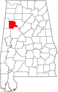 Fayette map