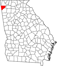 Chattooga map