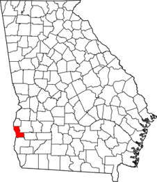 300px Map Of Georgia Highlighting Clay County.svg 