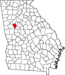 Fayette map