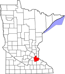 Dakota map