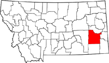 Custer map