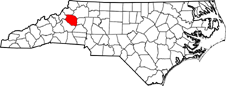 Caldwell map