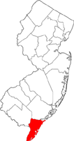 Cape May map