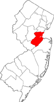 Middlesex map