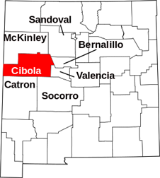 Cibola map