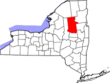 Hamilton County map