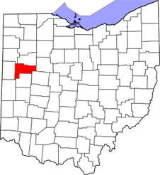 Auglaize map