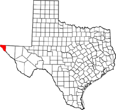El Paso map