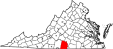 Halifax County map