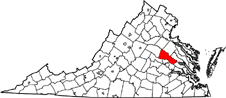 Hanover County map