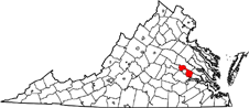 Henrico County map