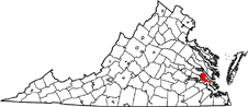 James City County map