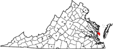 Mathews County map