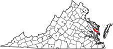 Middlesex County map
