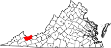 Tazewell County map
