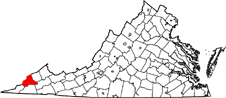 Wise County map