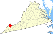 Buchanan County map