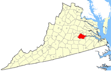 Chesterfield County map