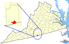 City of Danville map