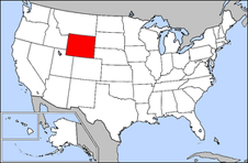 Wyoming map