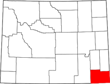 Laramie map