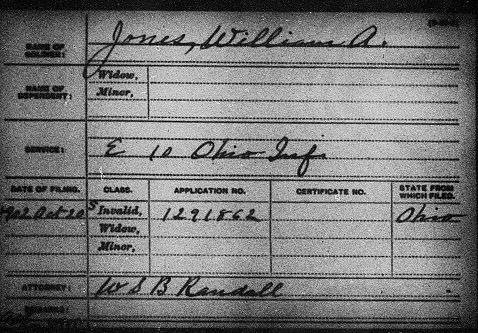 Using Civil War Pension Files